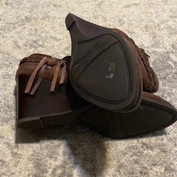 Franco sarto Dark brown loni bootie size 9 - Picture 2 of 3